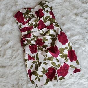 XXI Floral Strapless Mini  
